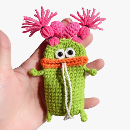 Keepsake Crochet Key Pouch Metal Ring Product Image 18