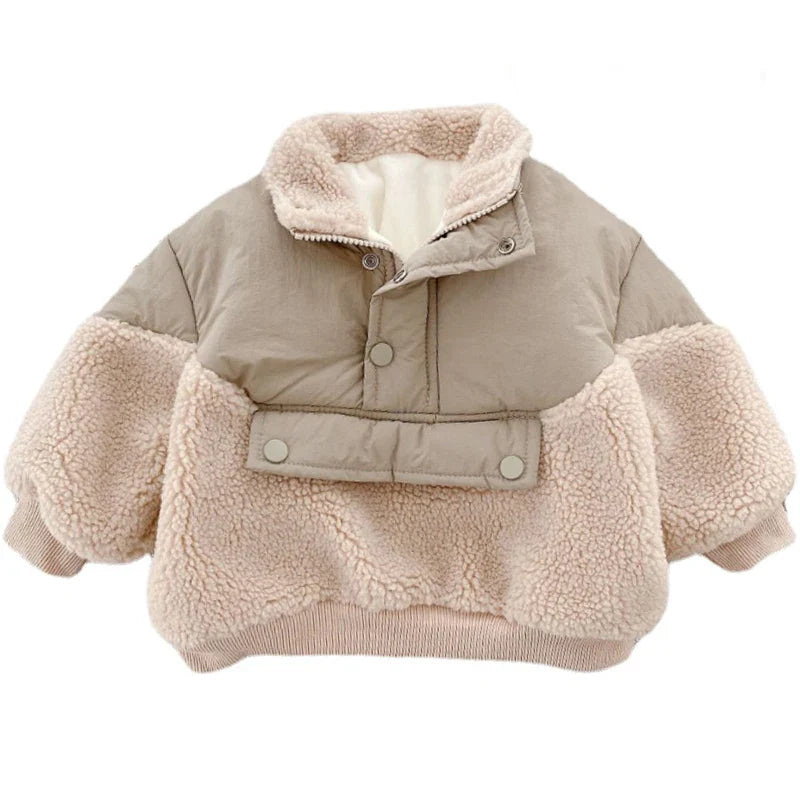 Khaki and beige kids&