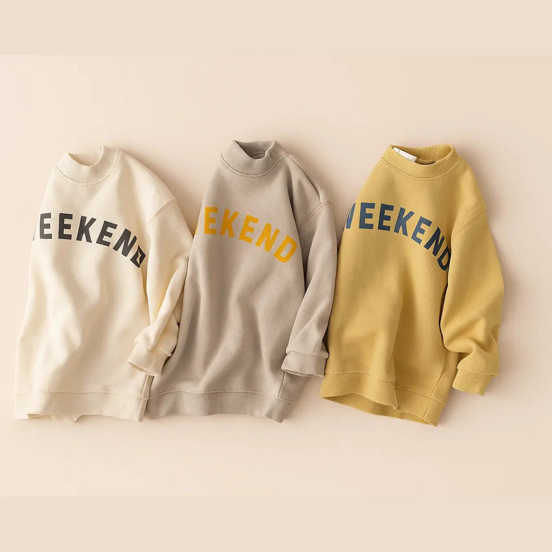 Cream, sand and mustard children&