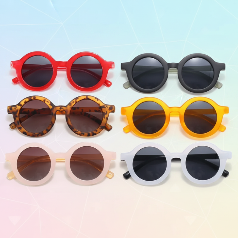 Retro round kids&