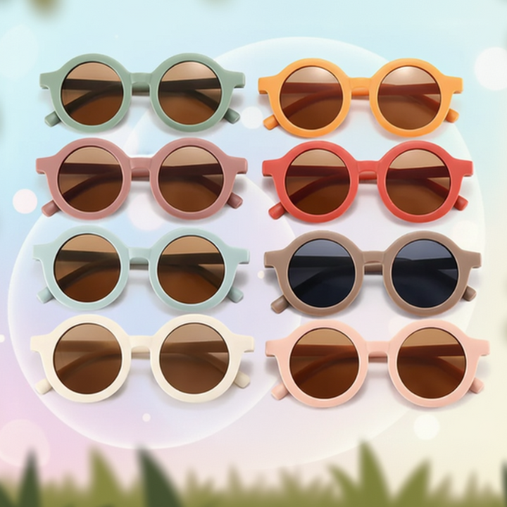 Round retro kids&