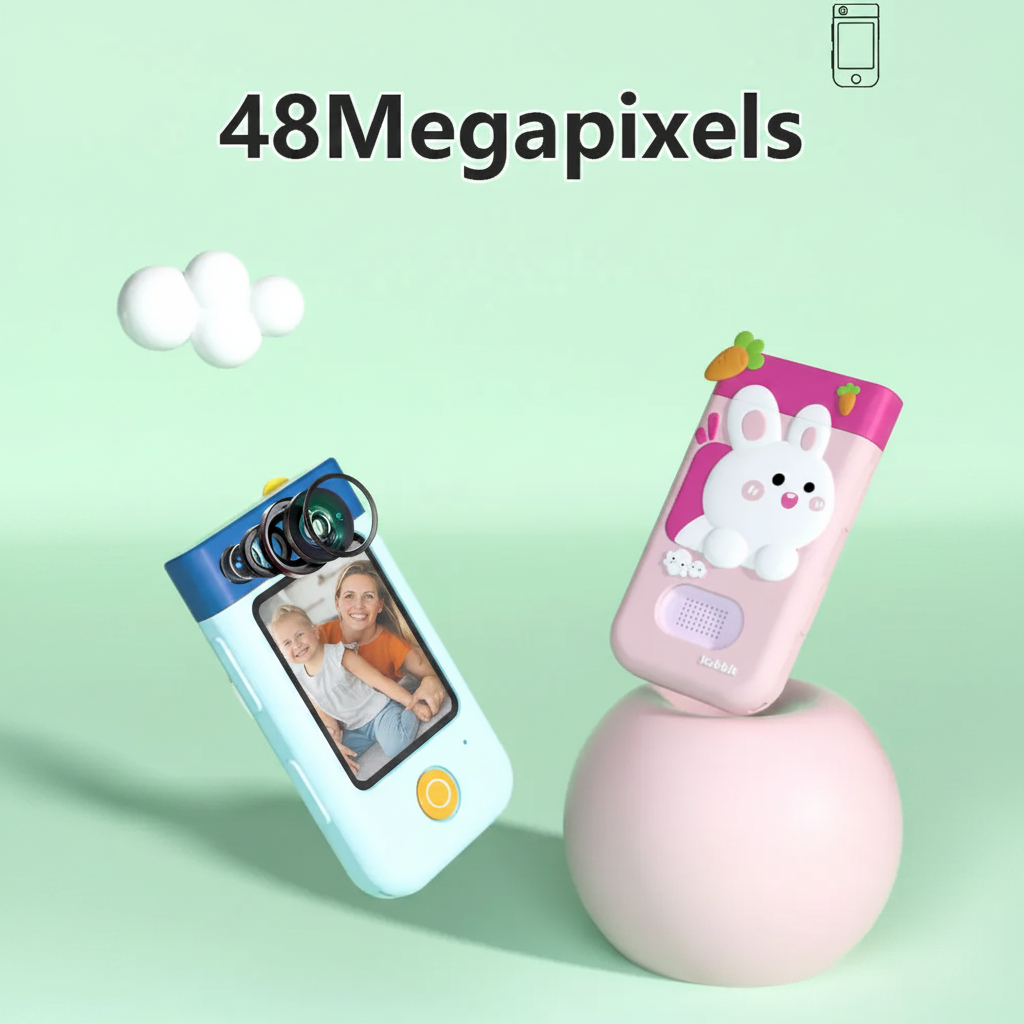 Cat and rabbit kids&