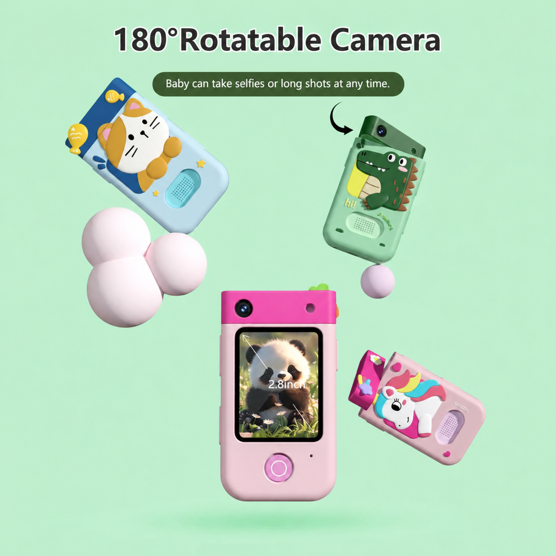 Cat, dinosaur and unicorn kids&