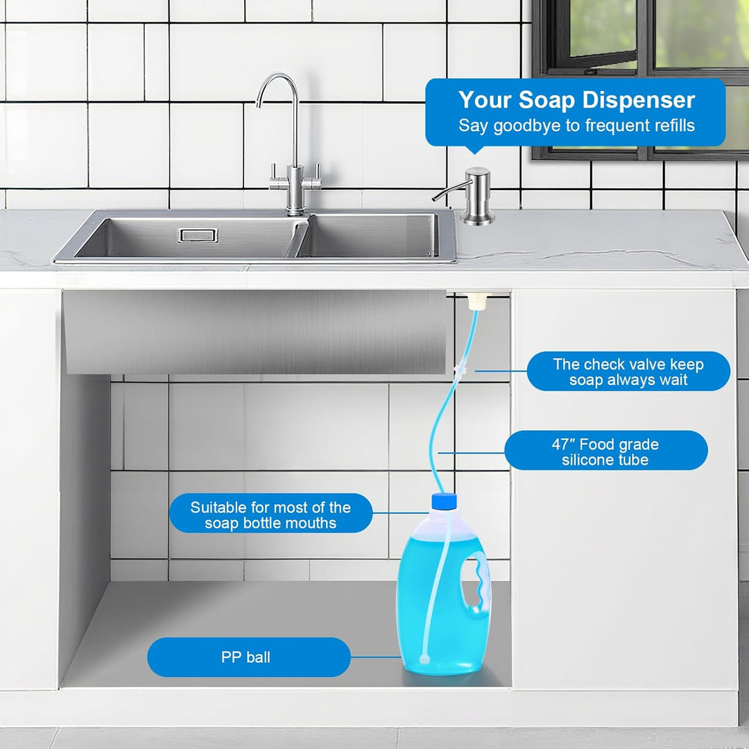 Kitchen Sink Soap Dispenser 39 Inch Tube Product Image 04