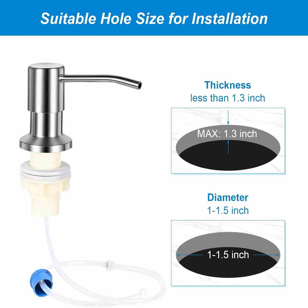 Kitchen Sink Soap Dispenser 39 Inch Tube Product Image 05