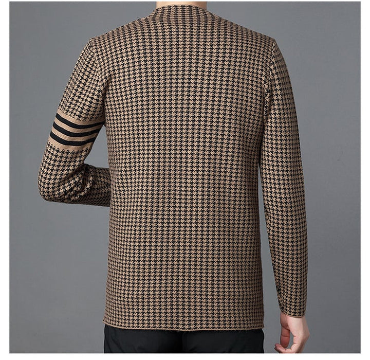 Kora Relaxed Knit Cardigan Long Sleeve Layering Sweater Jacket Product Image 03