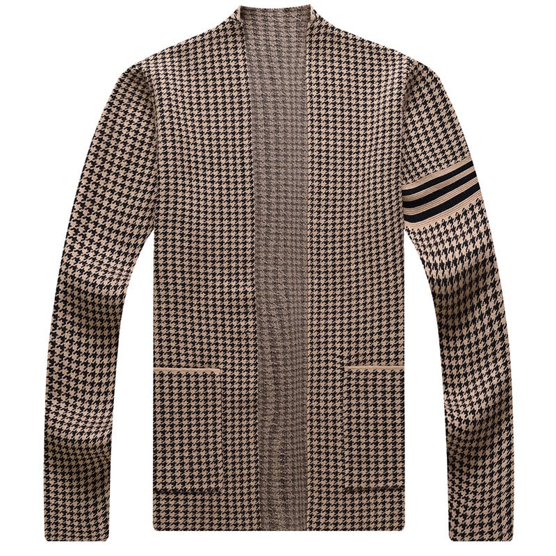 Kora Relaxed Knit Cardigan Long Sleeve Layering Sweater Jacket Product Image 05