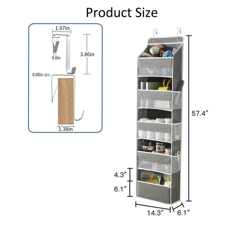 Layered Five Tier Closet Storage Organizer Product Image 06