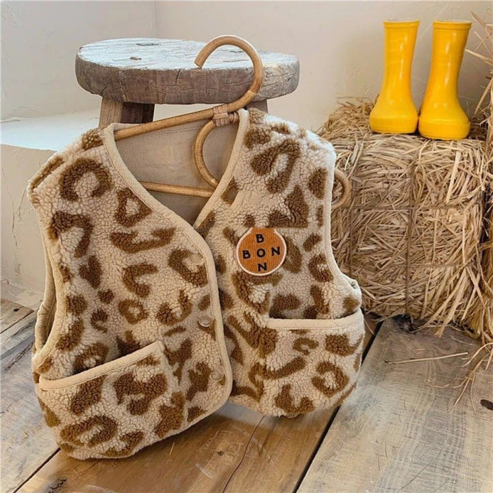 Leopard-print kids&