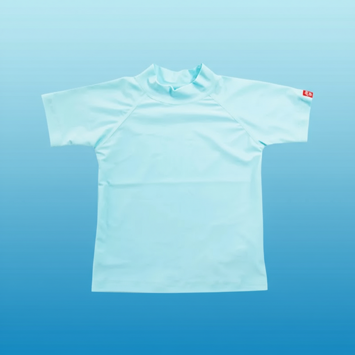 Light blue short-sleeve kids&