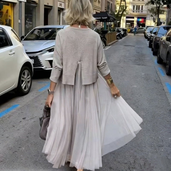 Liora Layered Mesh Dress Set Product Image 03