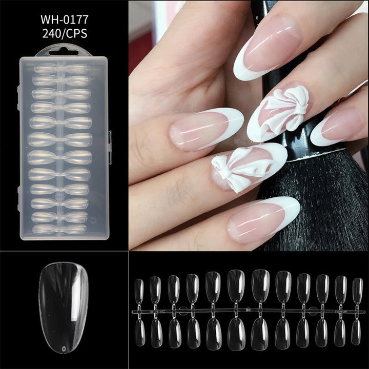 Long Almond Nail Tips 240 Piece Set Product Image 24