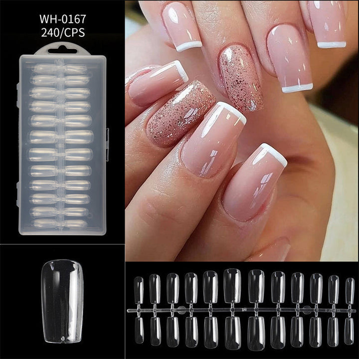 Long Almond Nail Tips 240 Piece Set Product Image 25