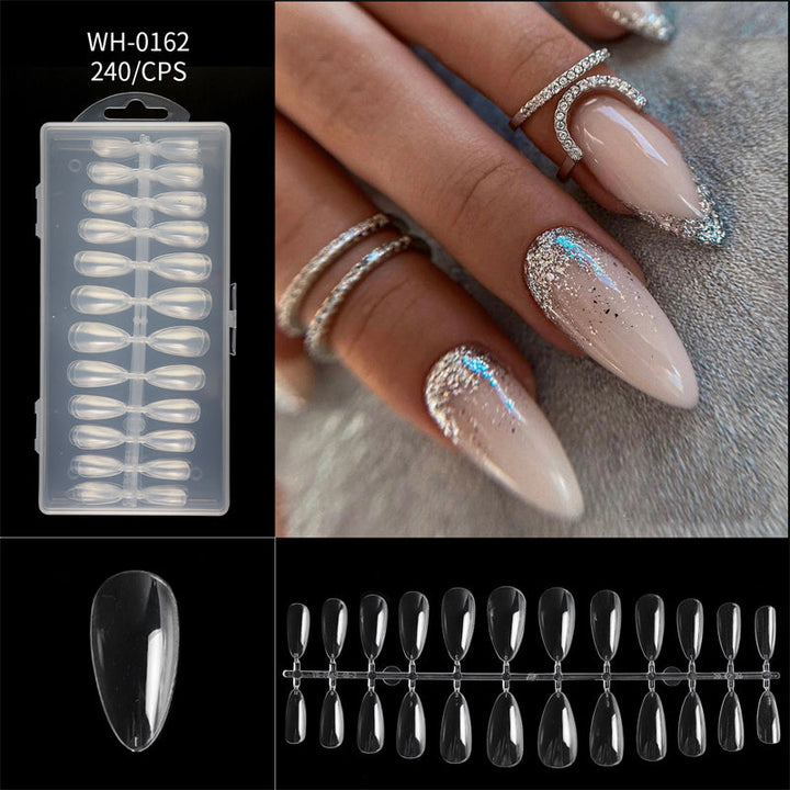 Long Almond Nail Tips 240 Piece Set Product Image 26