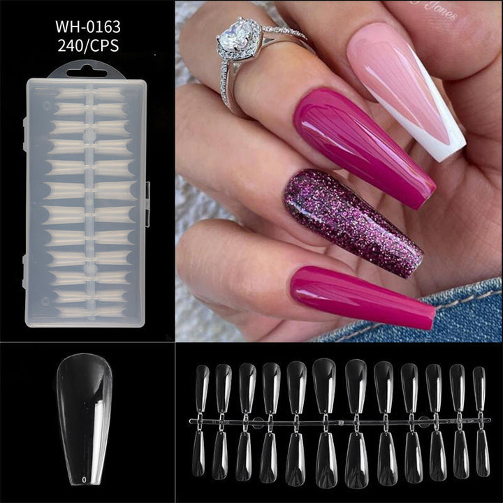 Long Almond Nail Tips 240 Piece Set Product Image 29