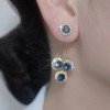 Lustre Bloom Zirconia Plated Earrings Product Image 10