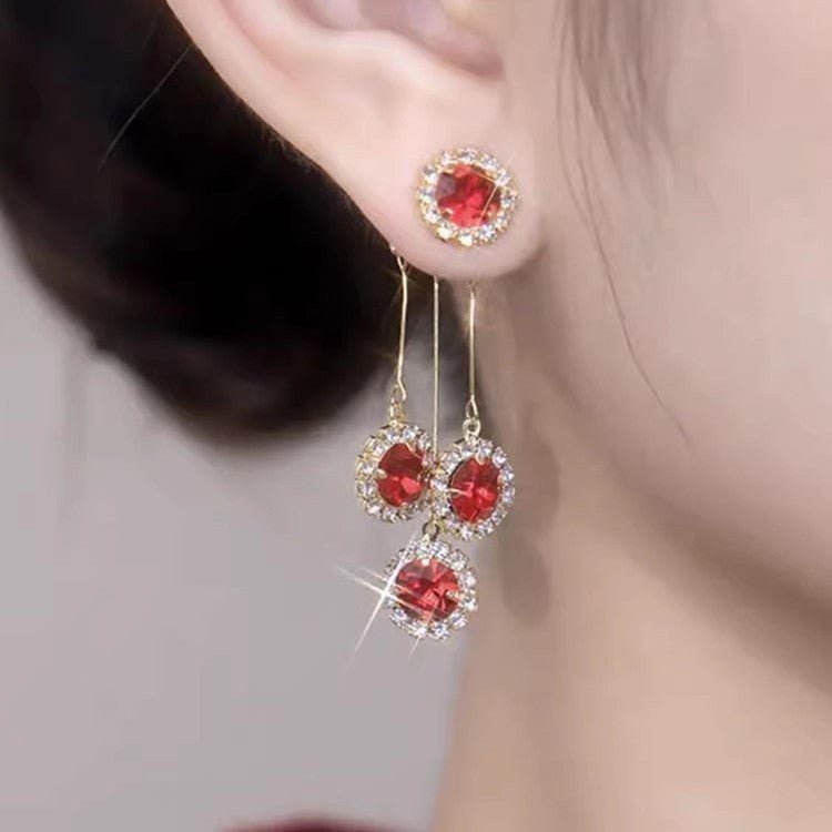 Lustre Bloom Zirconia Plated Earrings Product Image 11