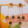 Lustre Bloom Zirconia Plated Earrings Product Image 12