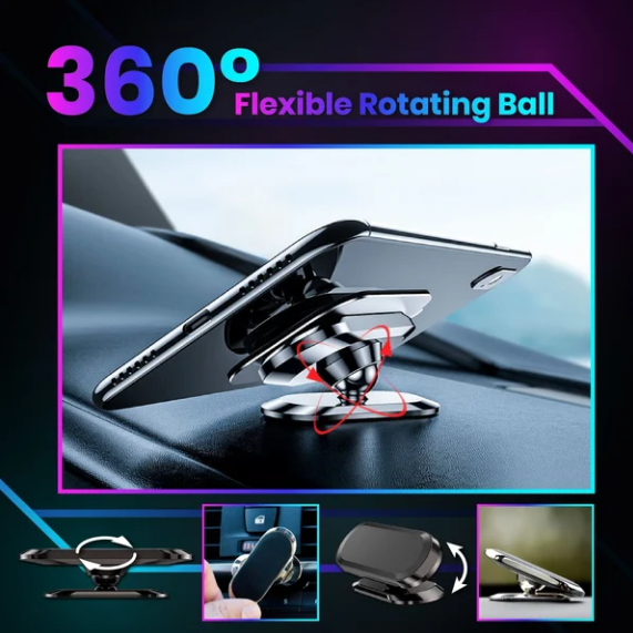 Magnetic 360 Car Phone Mount Product Image 02