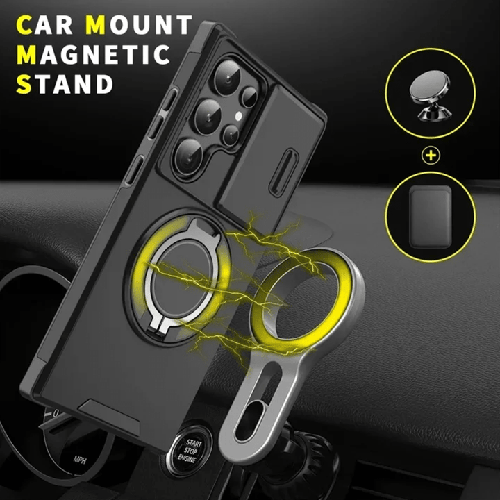Magnetic Grip Ring Stand Samsung Case Product Image 04