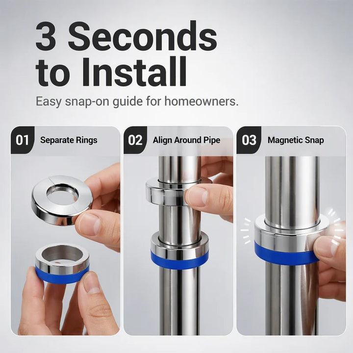 Magnetic Pipe Cover Wall Faucet Product Image 08