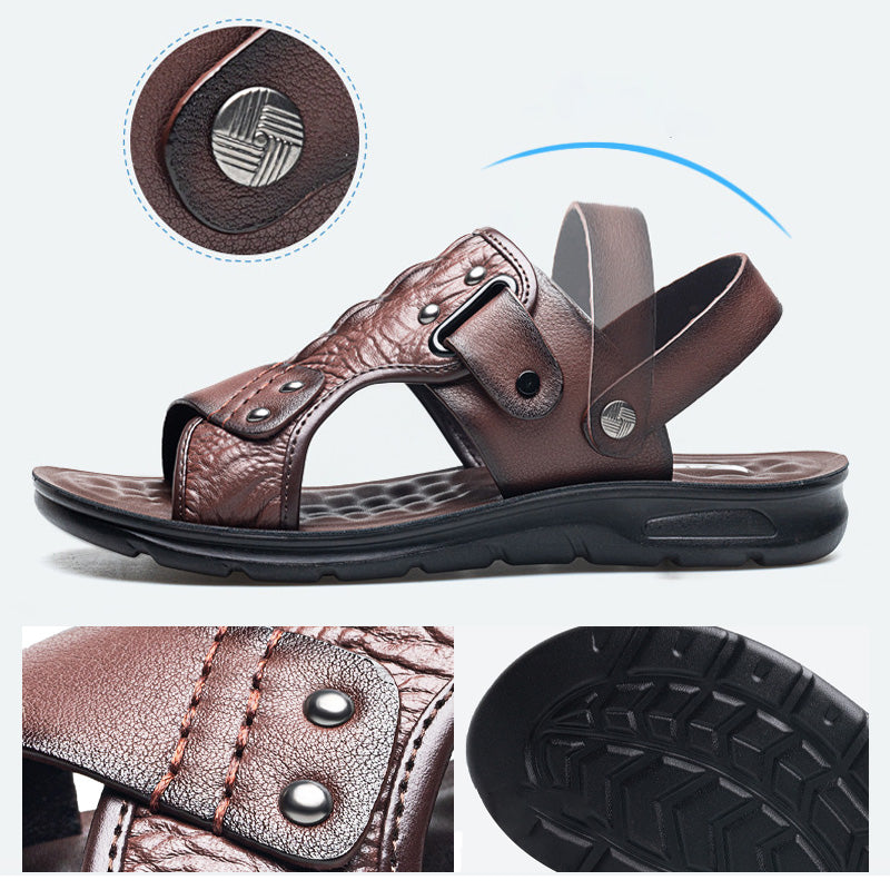 Mariner Convertible Leather Sandals Product Image 06