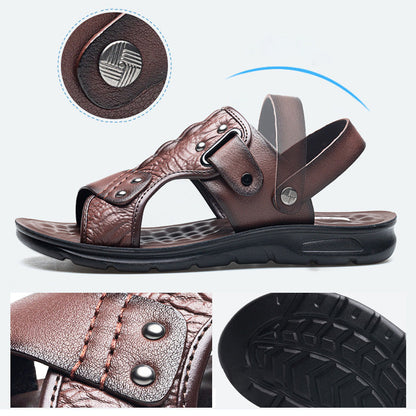 Mariner Convertible Leather Sandals Product Image 06
