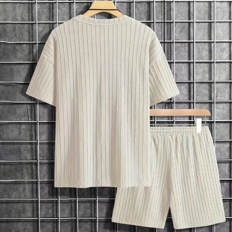 Mason Textured Cotton Two Piece Summer Set Product Image 04