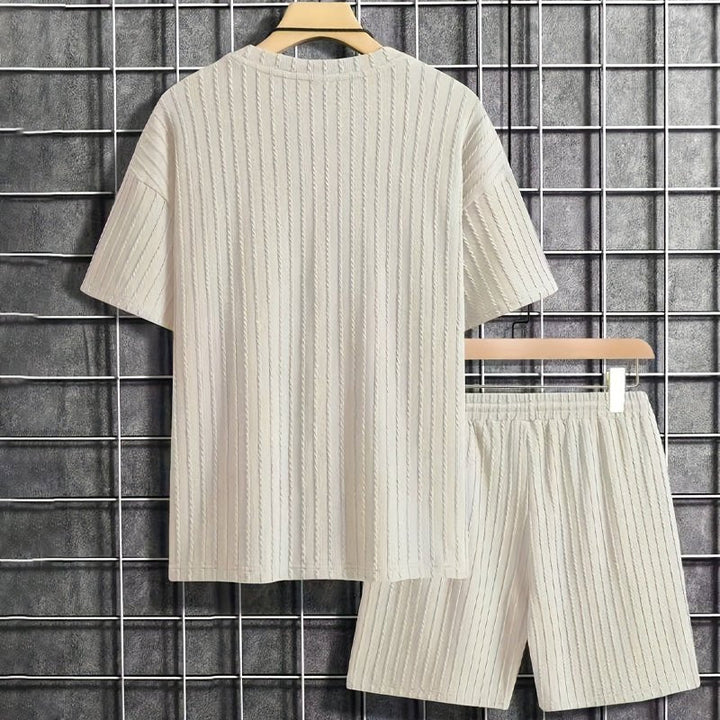 Mason Textured Cotton Two Piece Summer Set Product Image 04