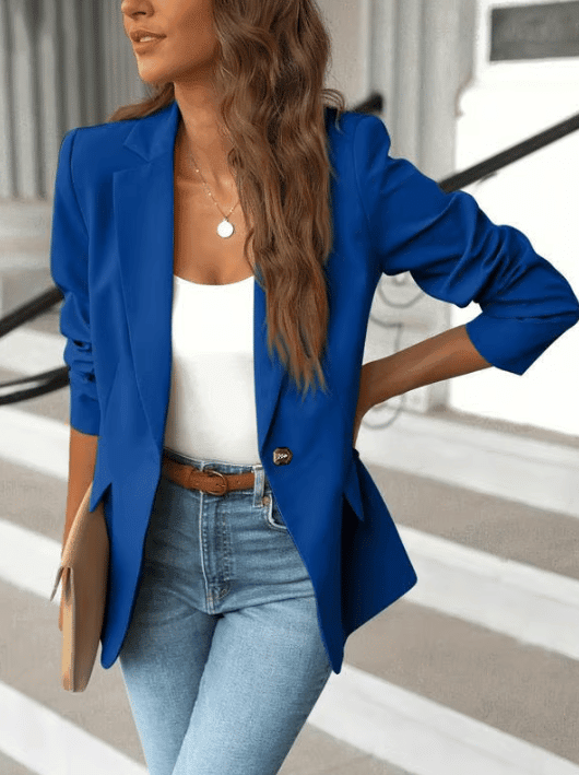 Maven Tailored Womens Stretch Office Blazer Product Image 04