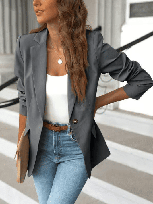 Maven Tailored Womens Stretch Office Blazer Product Image 05