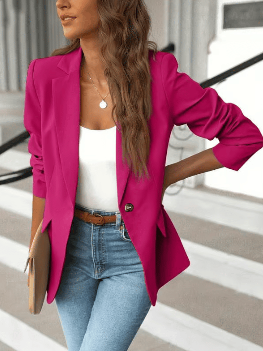 Maven Tailored Womens Stretch Office Blazer Product Image 06