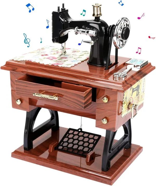 Mechanical Sewing Keepsake Music Box Product Image 01