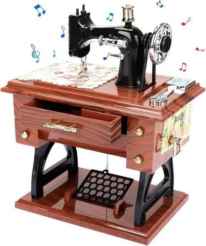 Mechanical Sewing Keepsake Music Box Product Image 01
