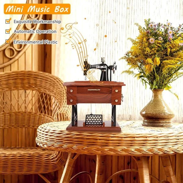 Mechanical Sewing Keepsake Music Box Product Image 02