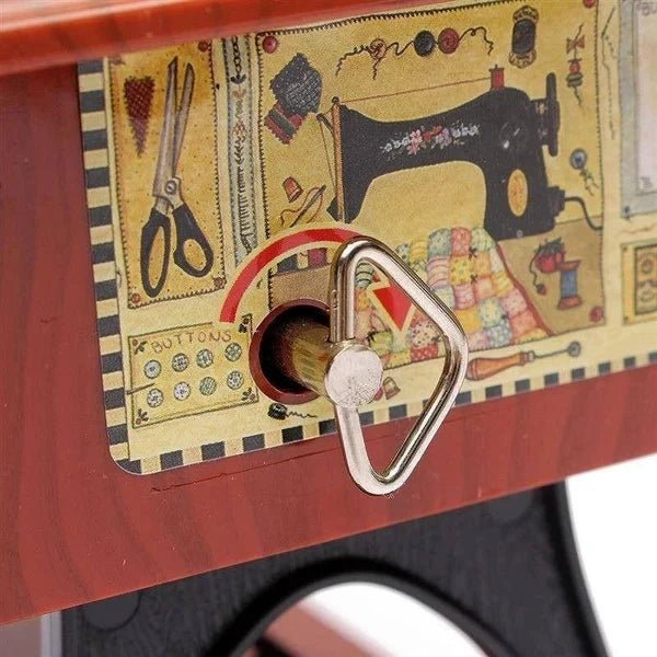 Mechanical Sewing Keepsake Music Box Product Image 06