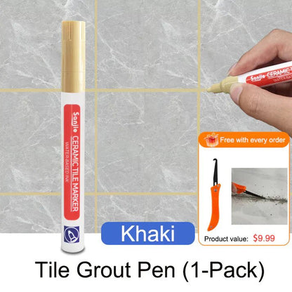 Mendline Grout Refresh Pen Waterproof Tile Touch Up Product Image 20