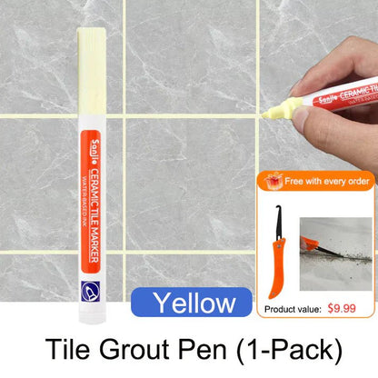 Mendline Grout Refresh Pen Waterproof Tile Touch Up Product Image 22