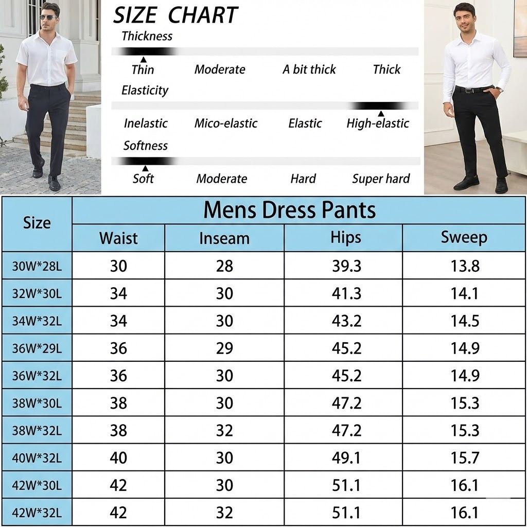 Meridian Stretch Tailored Dress Pants Product Image 09