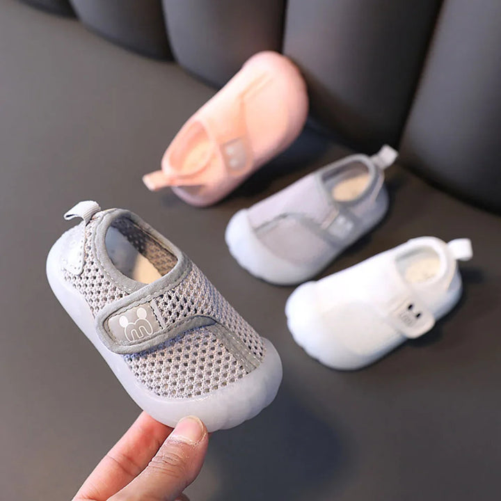 Gray mesh kids&