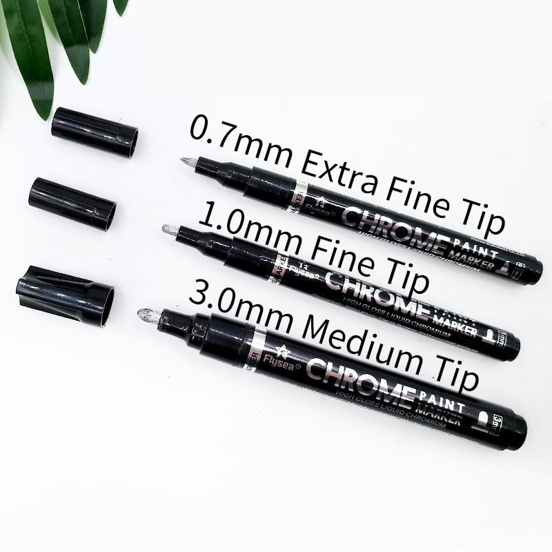 Metallic Shine Marker Pen Reflective Ink Product Image 02