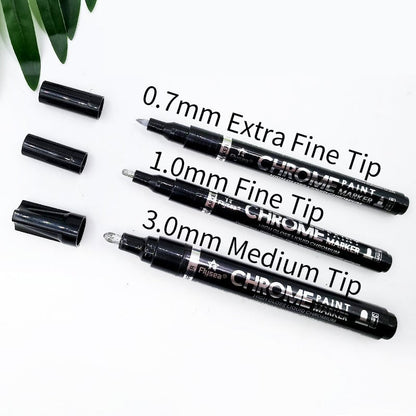 Metallic Shine Marker Pen Reflective Ink Product Image 02