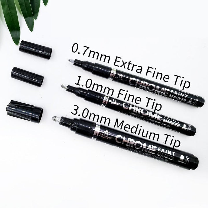 Metallic Shine Marker Pen Reflective Ink Product Image 02