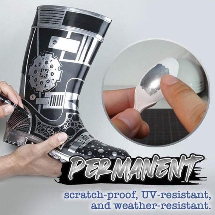 Metallic Shine Marker Pen Reflective Ink Product Image 04