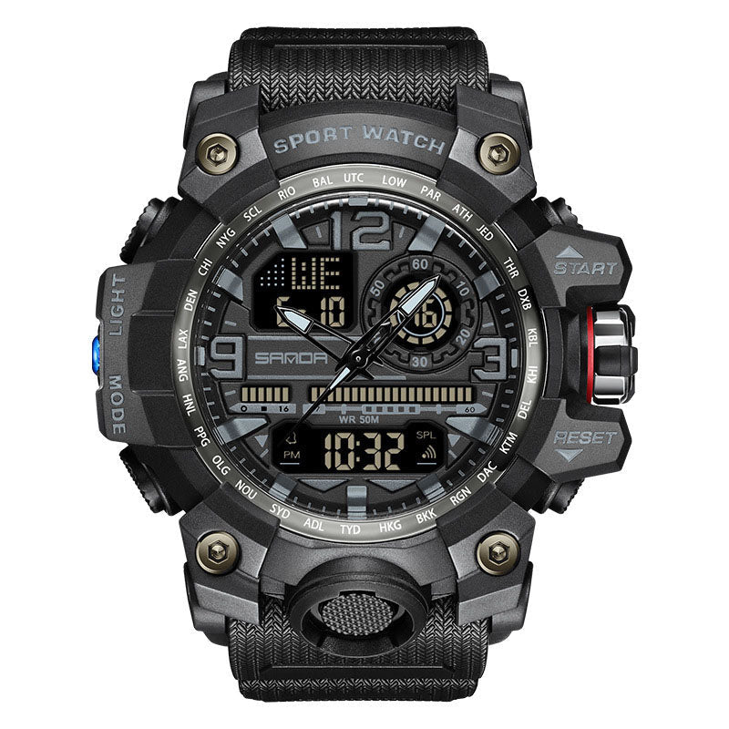 Metrosport Mens Water Resistant Luminous Watch Product Image 01