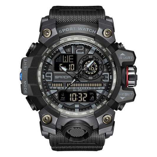 Metrosport Mens Water Resistant Luminous Watch Product Image 01