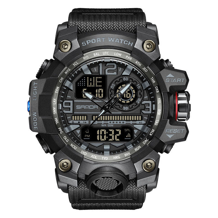 Metrosport Mens Water Resistant Luminous Watch Product Image 01