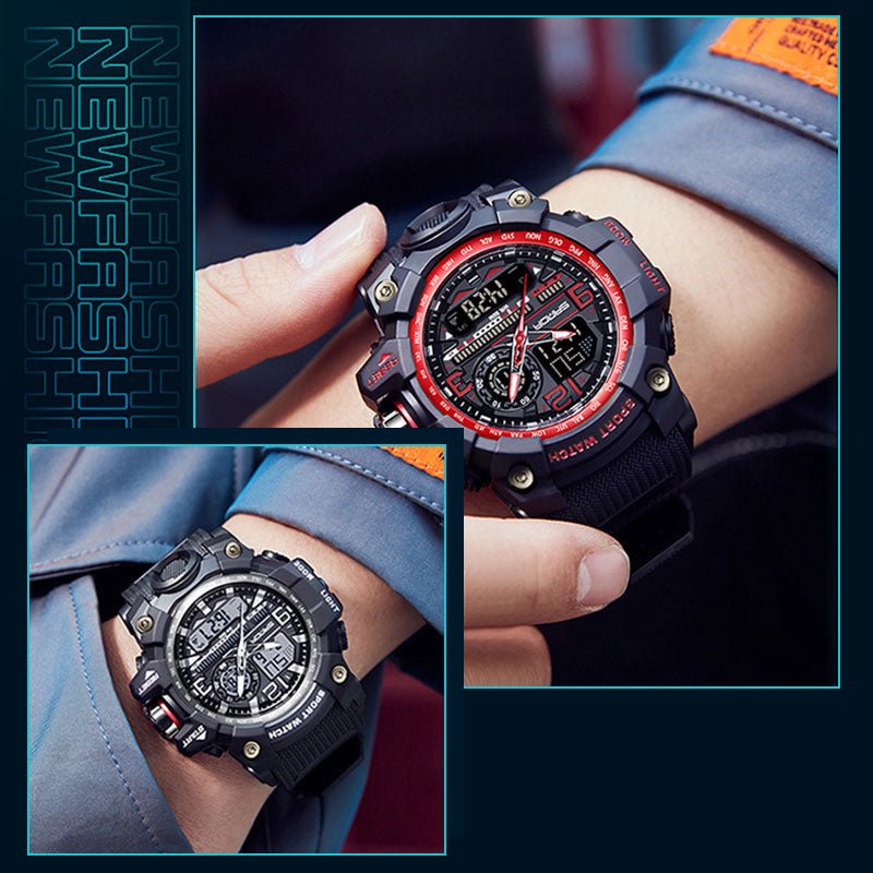 Metrosport Mens Water Resistant Luminous Watch Product Image 02