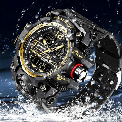 Metrosport Mens Water Resistant Luminous Watch Product Image 03