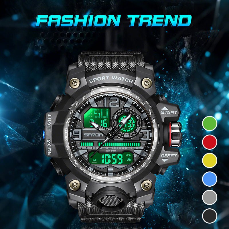 Metrosport Mens Water Resistant Luminous Watch Product Image 07